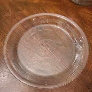 Fire King Philbe Blue Pie Plate